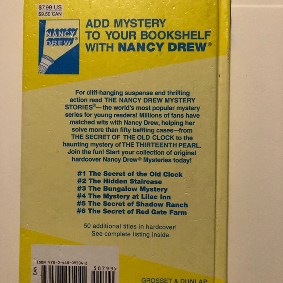 Nancy Drew Book - Picture 2 of 6